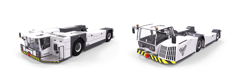 Illustration for article titled Holy Crap, When Did Airplane Tugs Get So Freaking Stylish?
